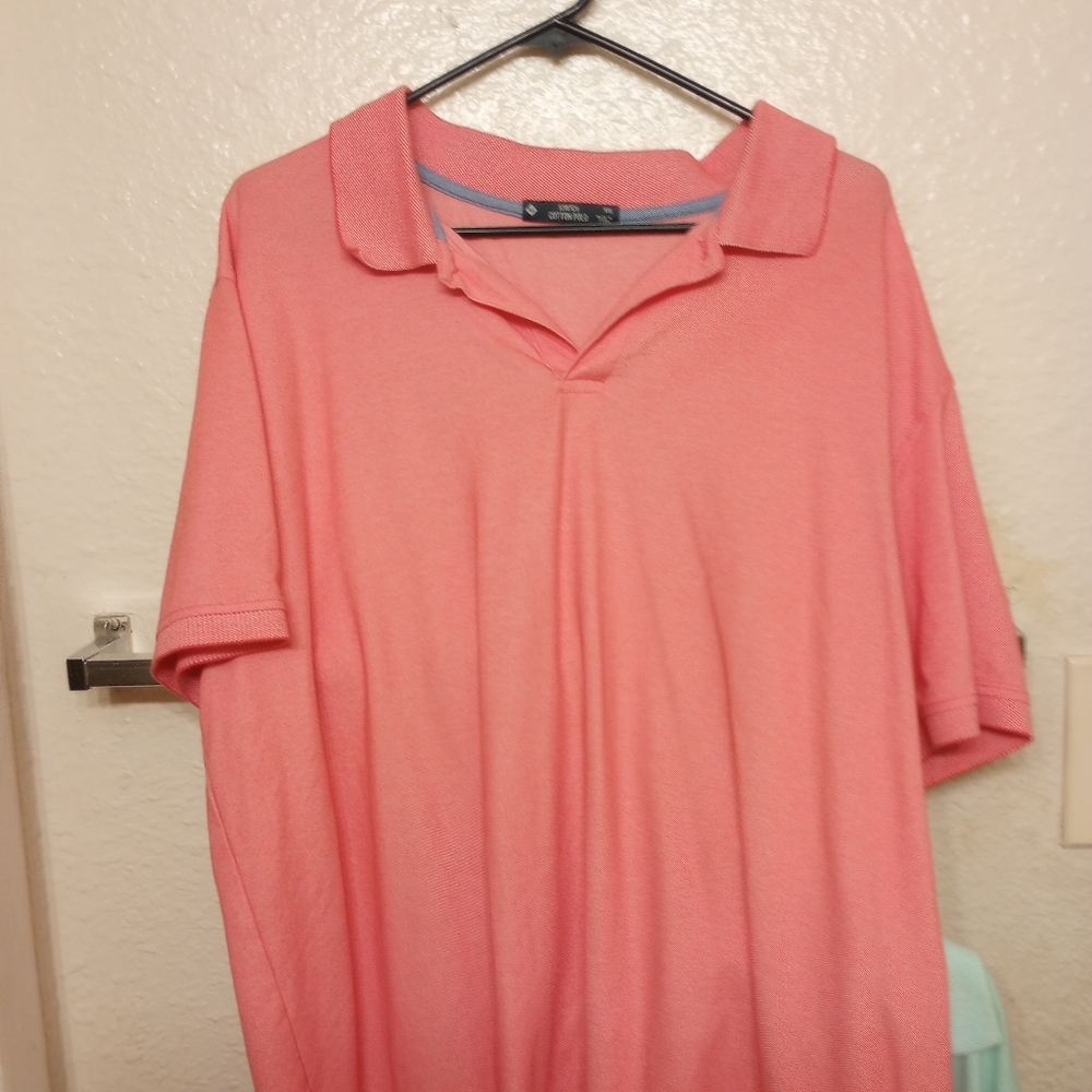 A brand new cotton polo shirt